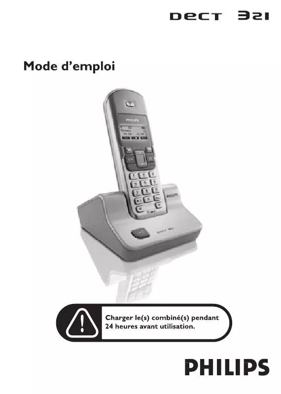 Mode d'emploi PHILIPS DECT3211S