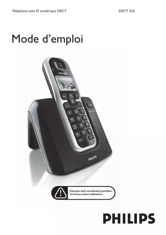 Mode d'emploi PHILIPS DECT5222B