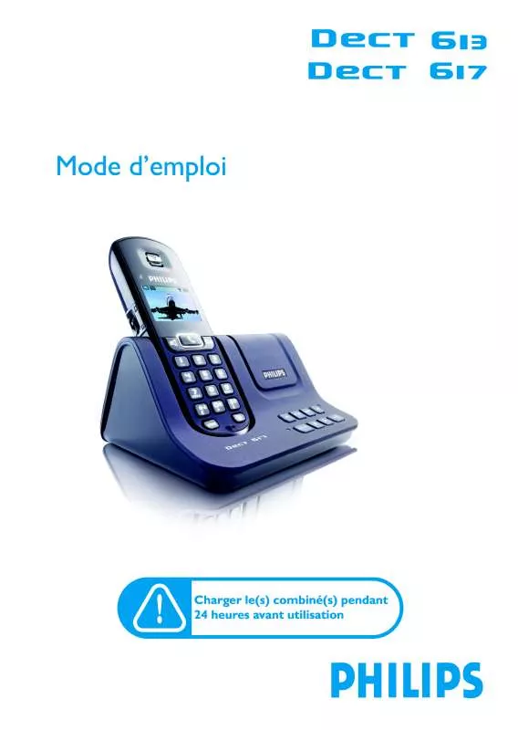 Mode d'emploi PHILIPS DECT6131H