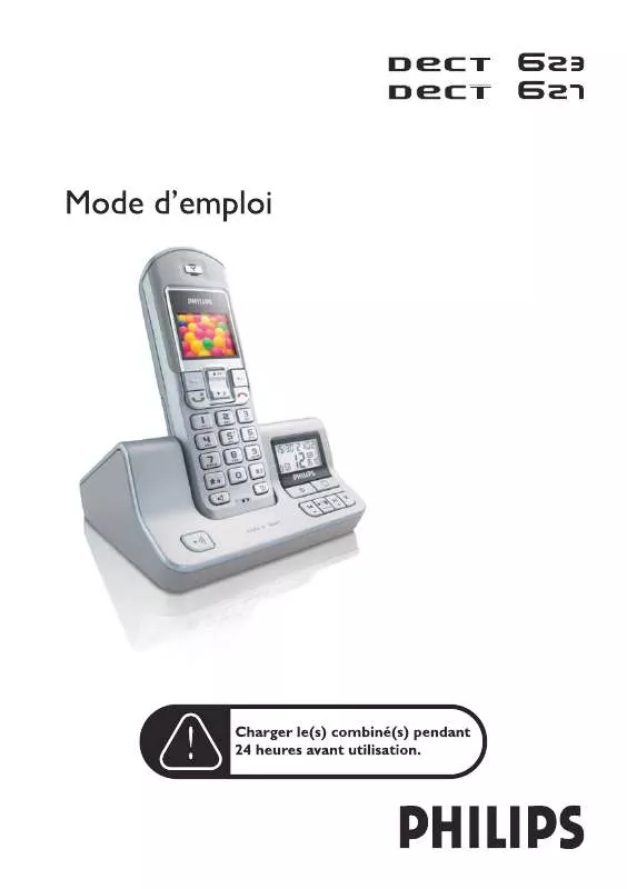 Mode d'emploi PHILIPS DECT6231S