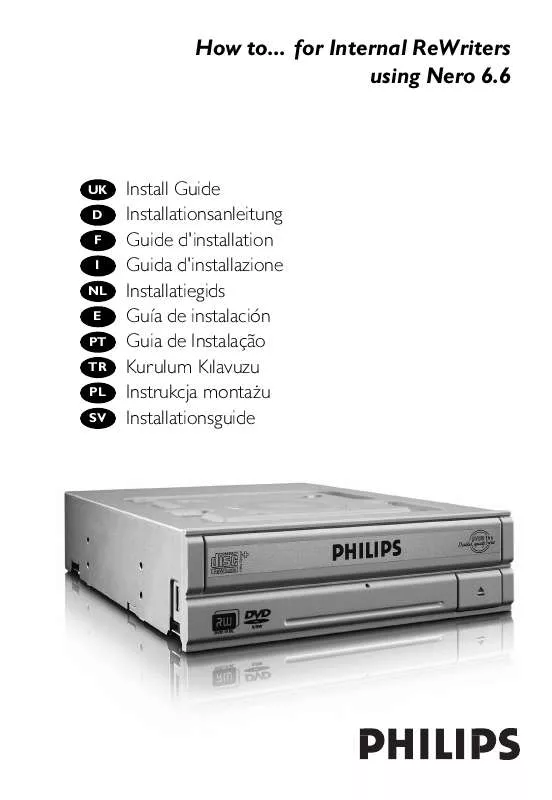 Mode d'emploi PHILIPS DVDR1668K