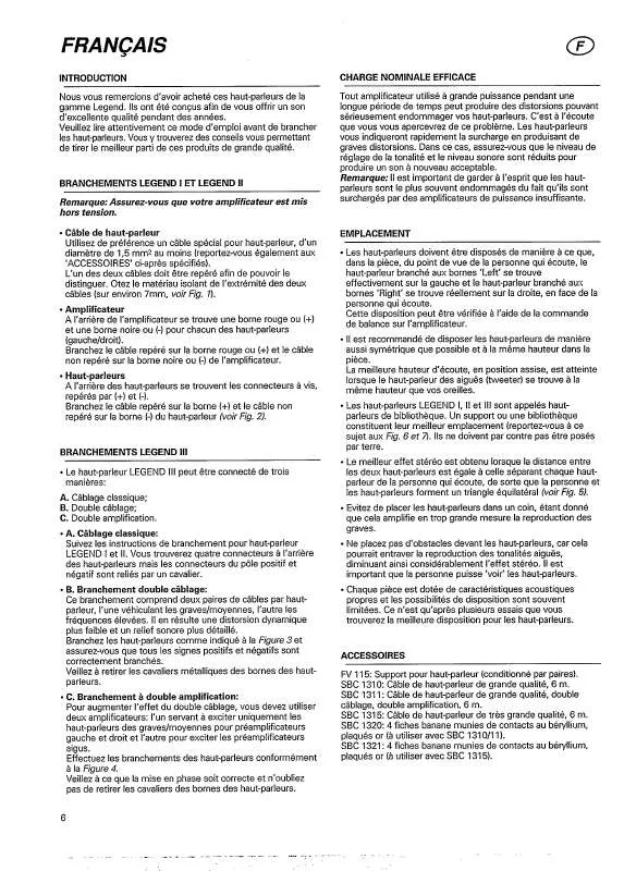 Mode d'emploi PHILIPS FB710-00B