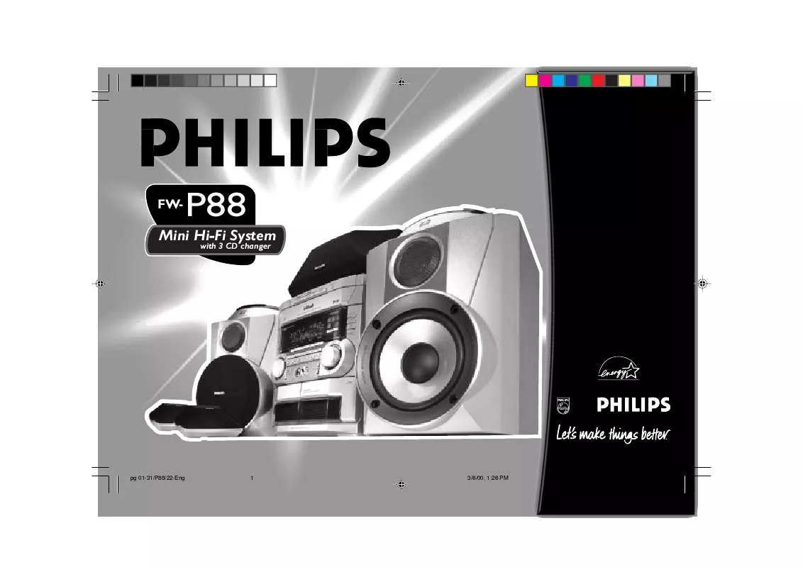 Mode d'emploi PHILIPS FR-FW-P88