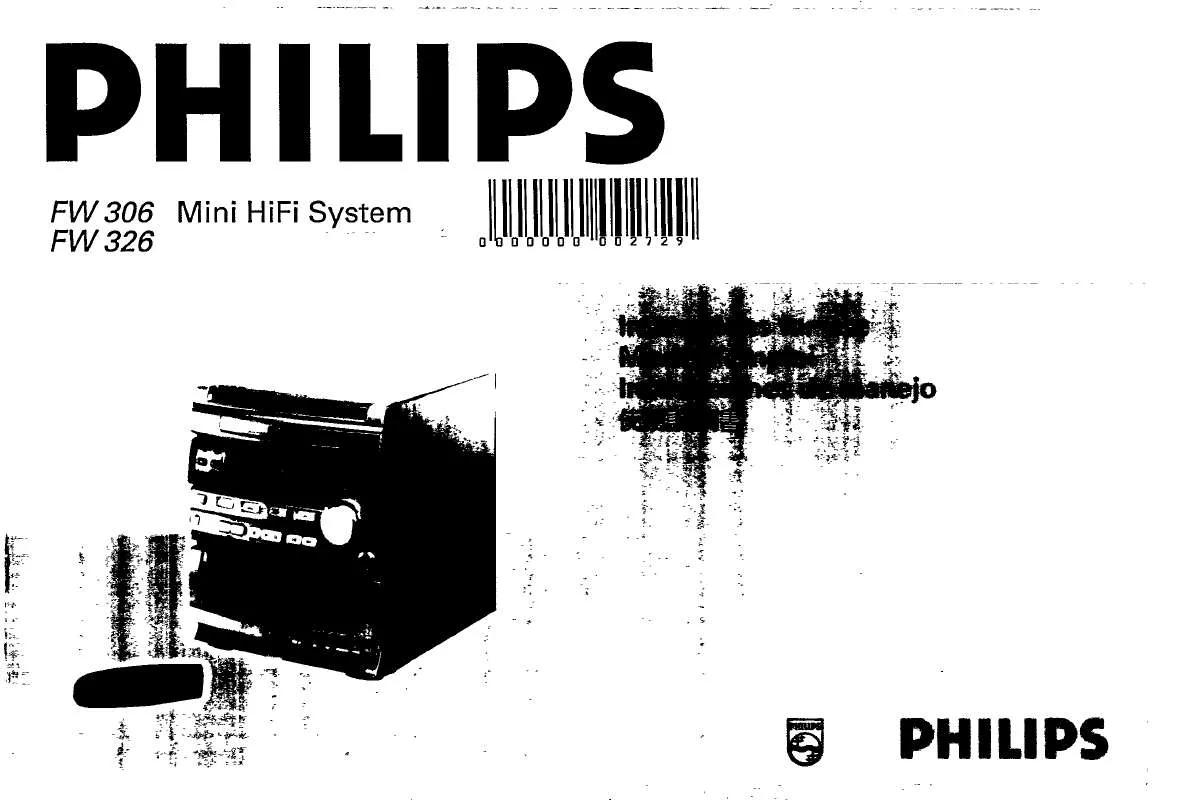 Mode d'emploi PHILIPS FW326