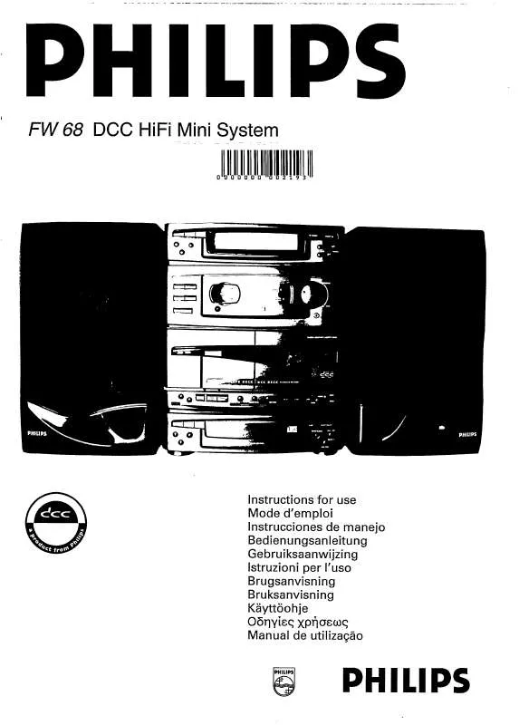 Mode d'emploi PHILIPS FW68/22B