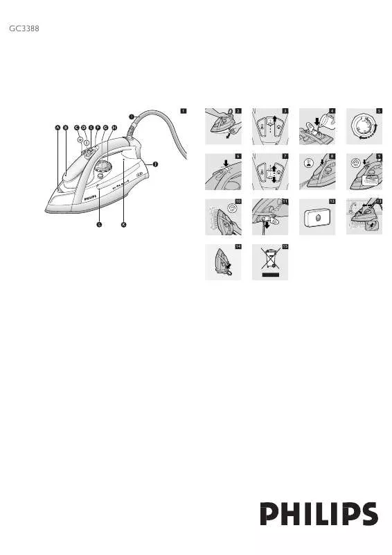 Mode d'emploi PHILIPS GC3388