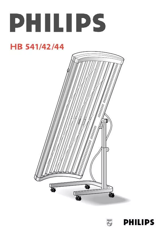 Mode d'emploi PHILIPS HB544