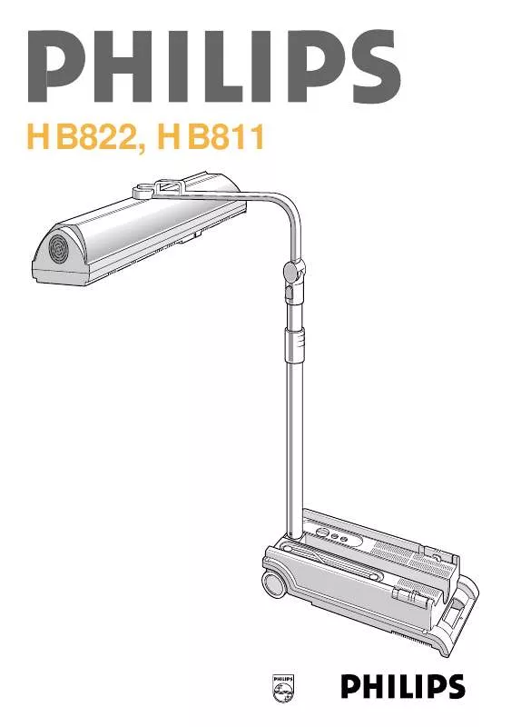 Mode d'emploi PHILIPS HB822