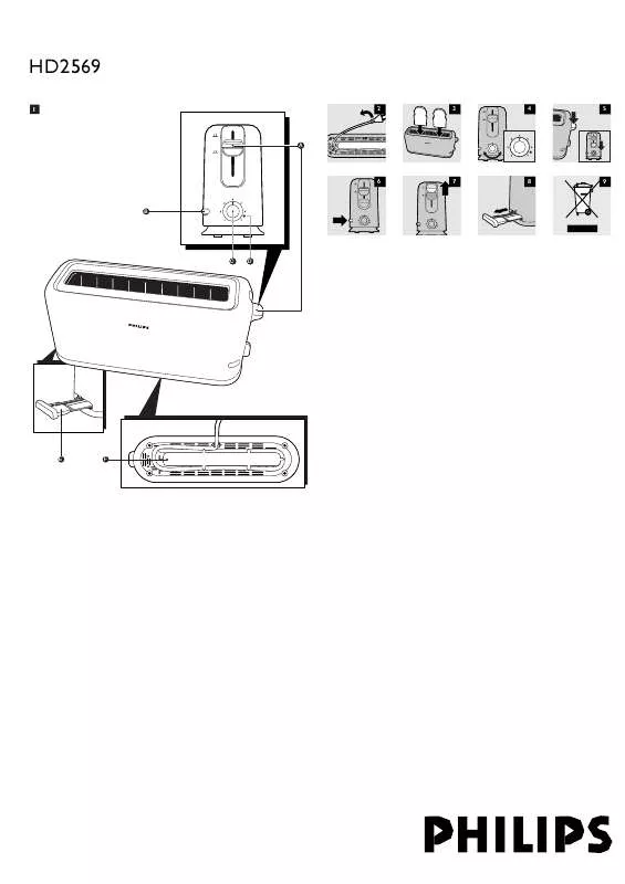 Mode d'emploi PHILIPS HD 2569/20