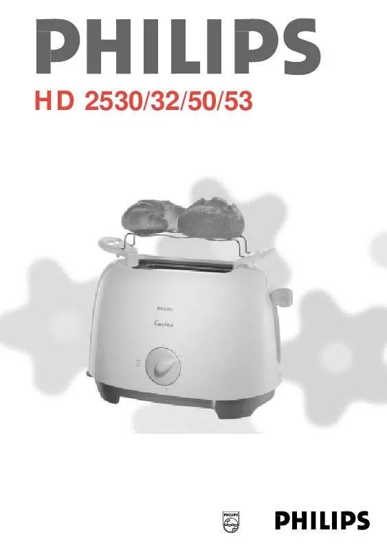 Mode d'emploi PHILIPS HD2530