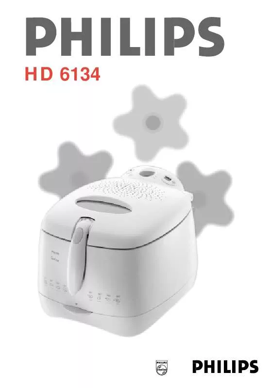 Mode d'emploi PHILIPS HD6134