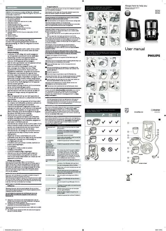 Mode d'emploi PHILIPS HD7688