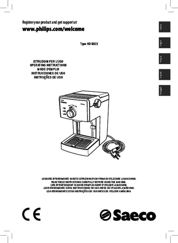 Mode d'emploi PHILIPS HD8323