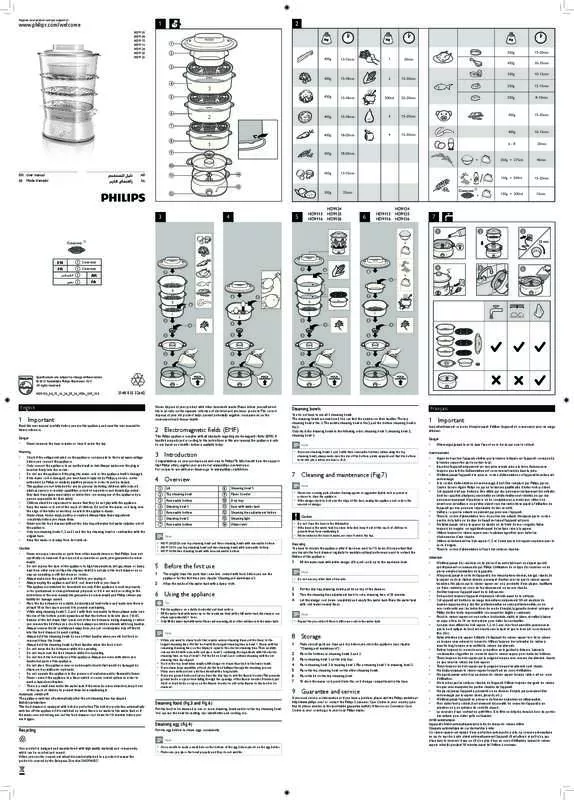 Mode d'emploi PHILIPS HD9115/10