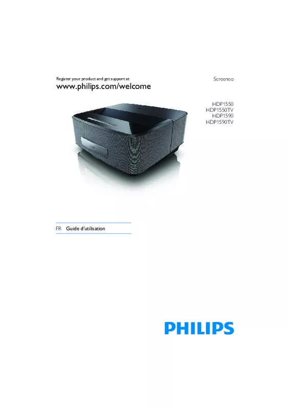 Mode d'emploi PHILIPS HDP1590TV/10