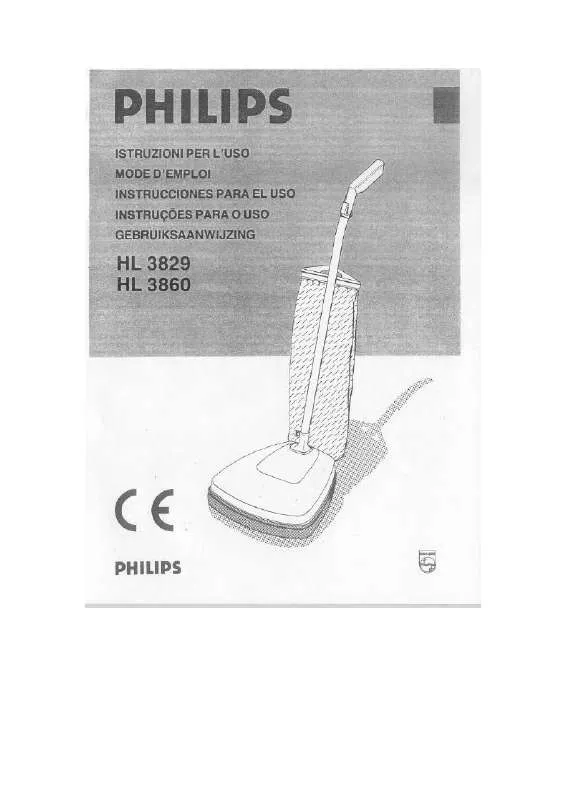 Mode d'emploi PHILIPS HL3829