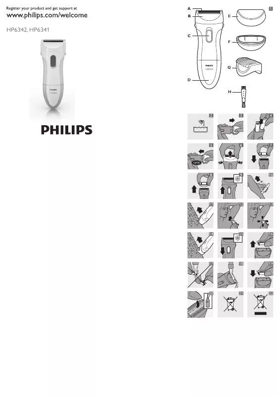 Mode d'emploi PHILIPS HP6342/00