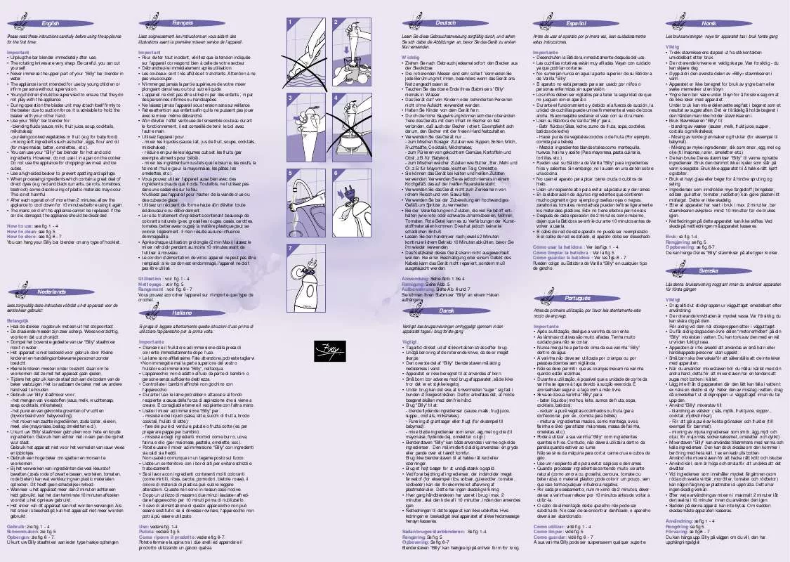 Mode d'emploi PHILIPS HR1340