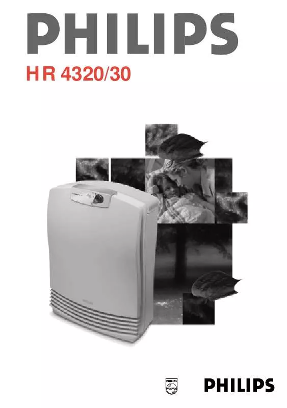 Mode d'emploi PHILIPS HR4320