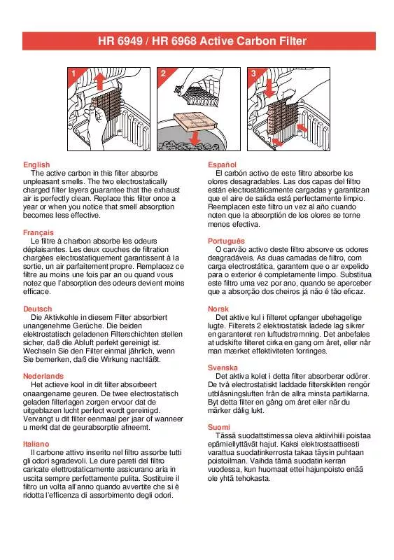 Mode d'emploi PHILIPS HR6949