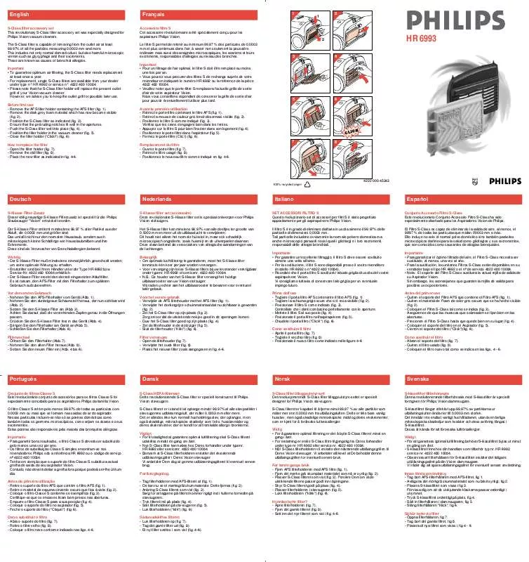 Mode d'emploi PHILIPS HR6993