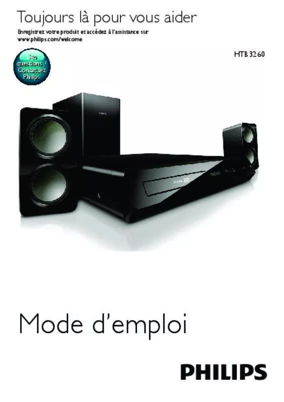 Mode d'emploi PHILIPS HTB3260/12