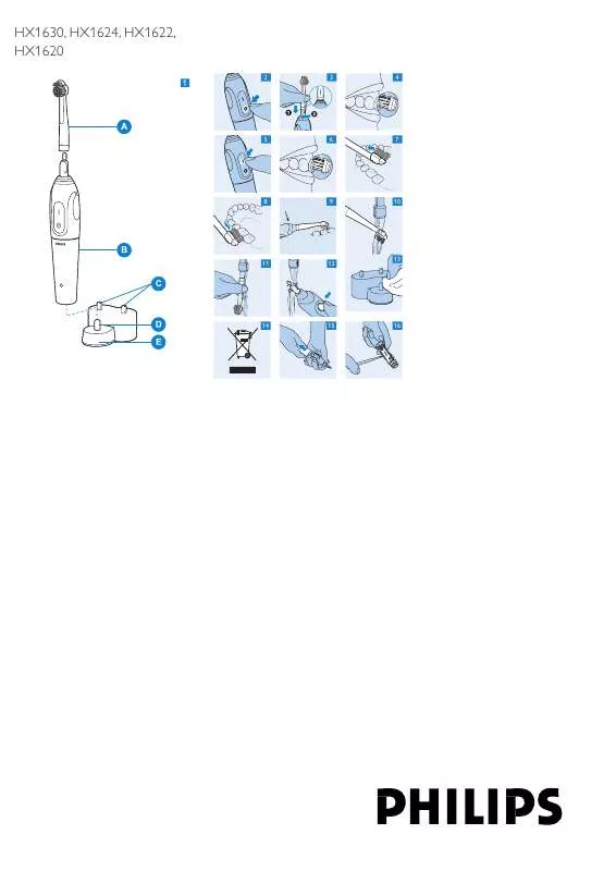 Mode d'emploi PHILIPS HX1630