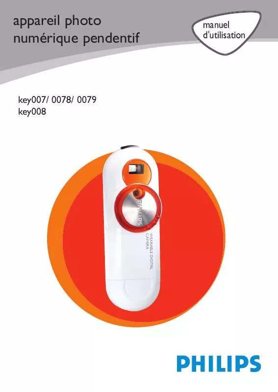 Mode d'emploi PHILIPS KEY008-17B