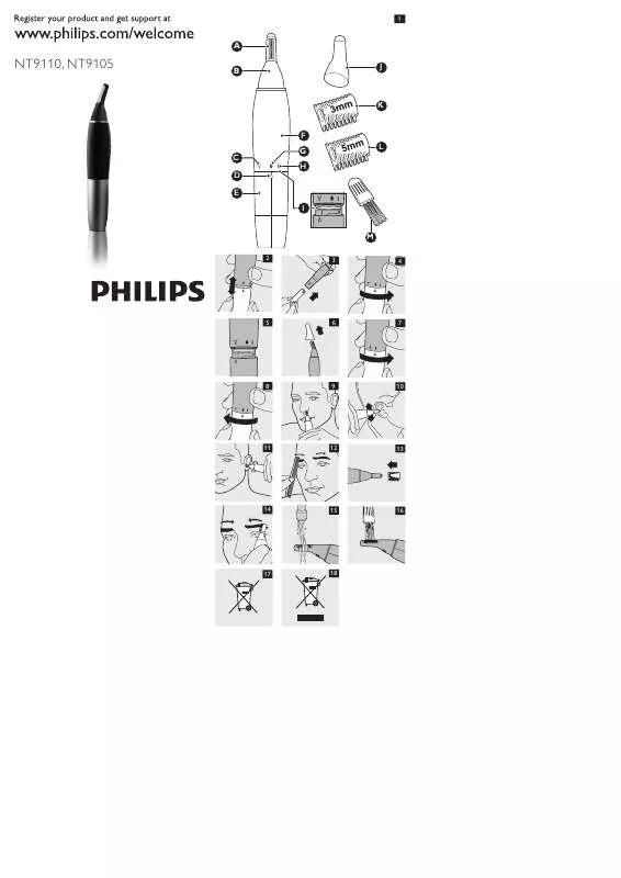 Mode d'emploi PHILIPS NT9105