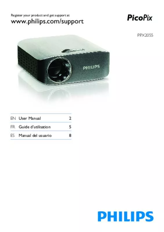 Mode d'emploi PHILIPS PPX2055/EU