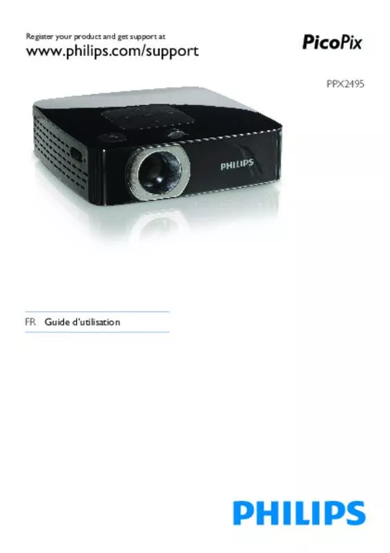 Mode d'emploi PHILIPS PPX2495