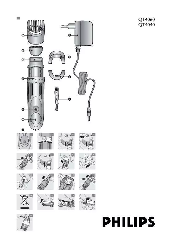 Mode d'emploi PHILIPS QT4040