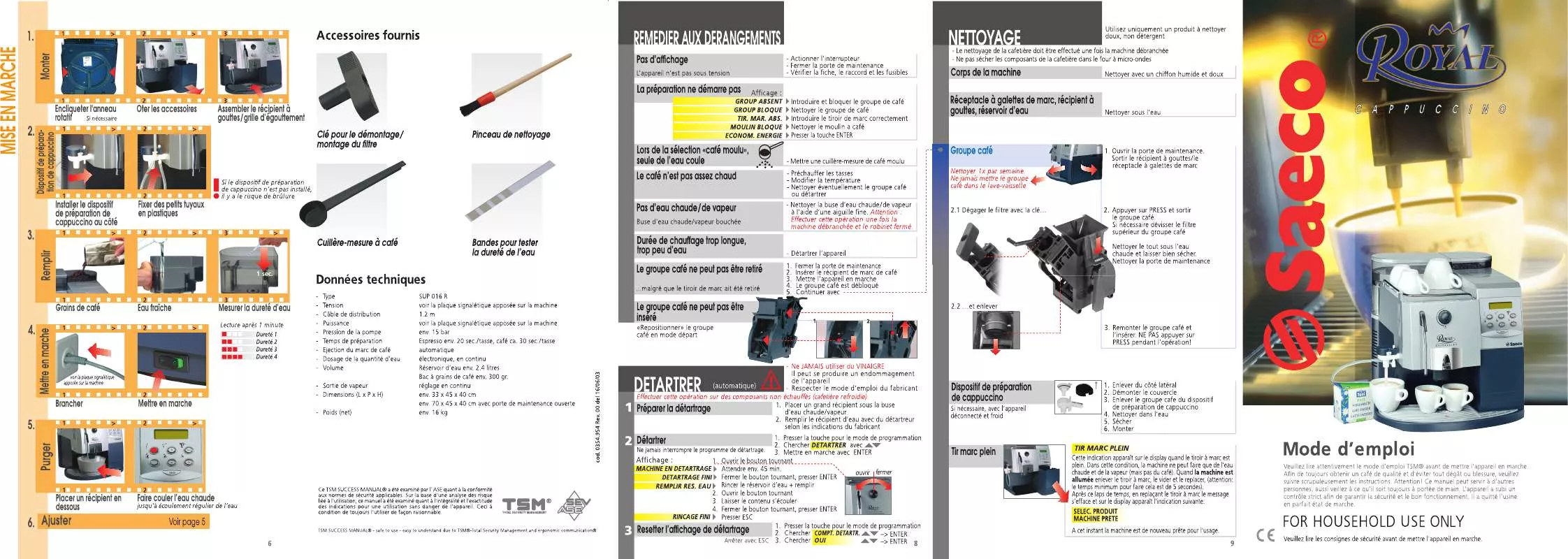 Mode d'emploi PHILIPS RI 9914