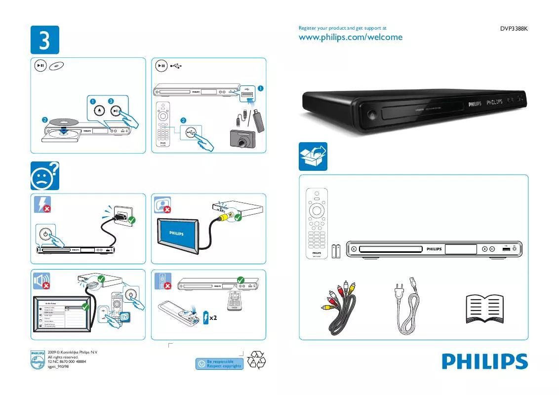 Mode d'emploi PHILIPS SBA1710