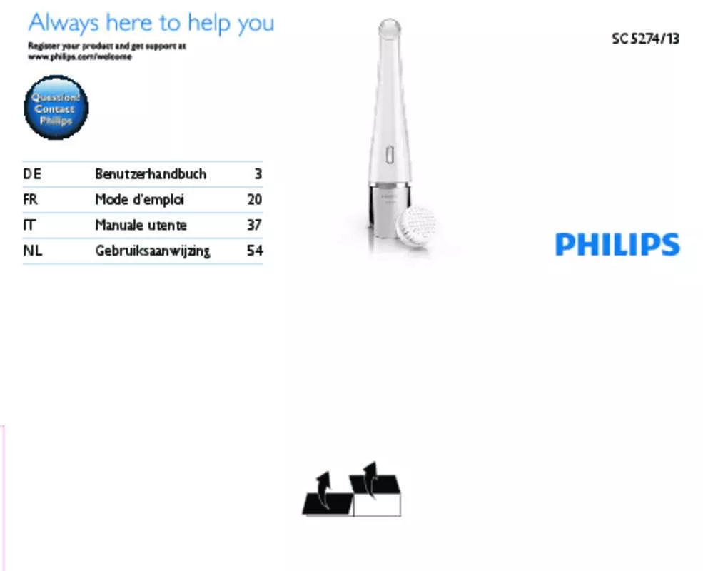 Mode d'emploi PHILIPS SC5274