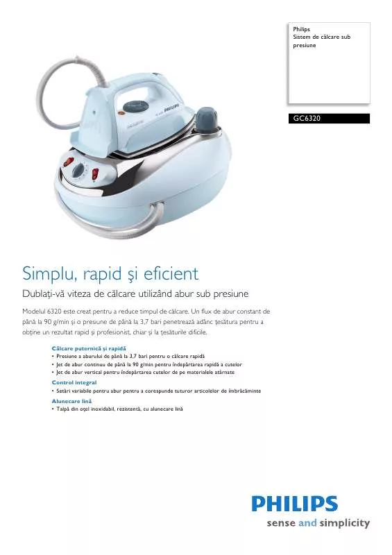 Mode d'emploi PHILIPS SCF-127