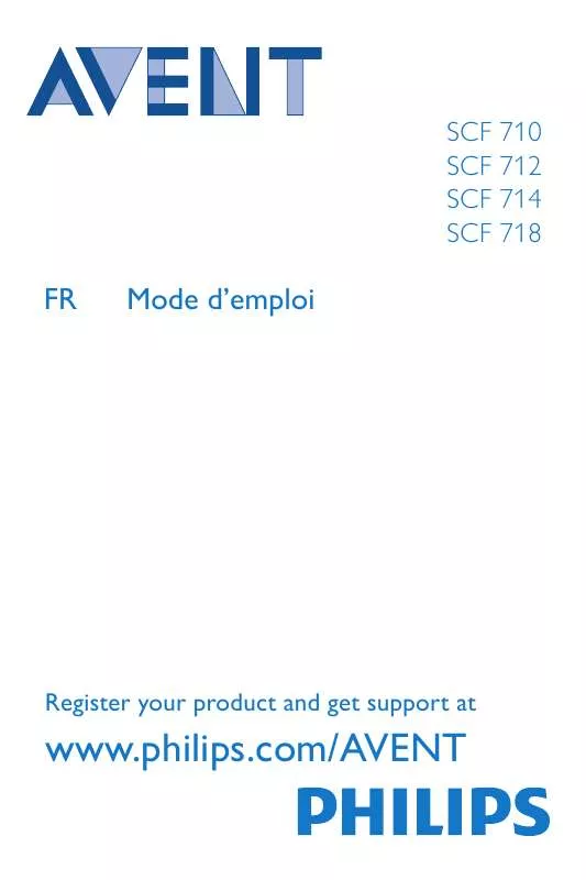 Mode d'emploi PHILIPS SCF-710