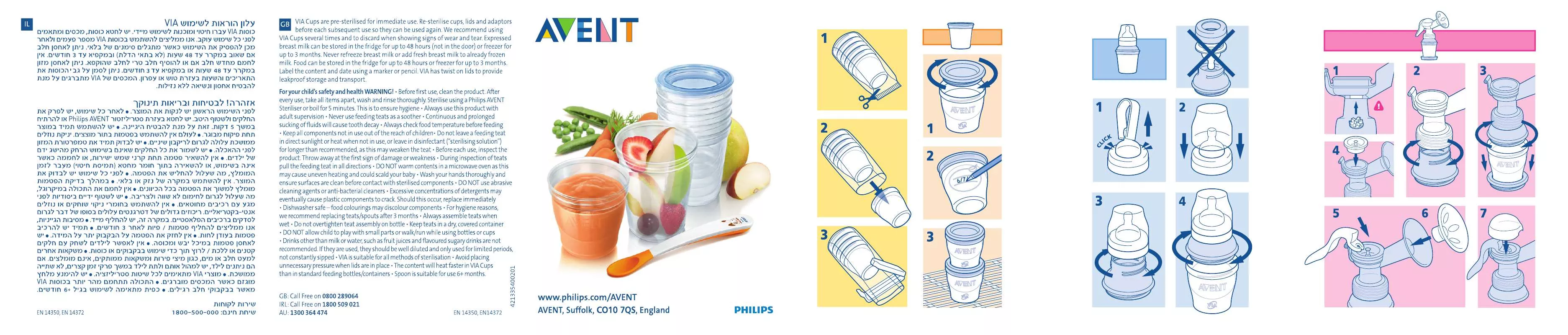 Mode d'emploi PHILIPS SCF720/10