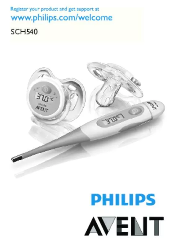 Mode d'emploi PHILIPS SCH540/00