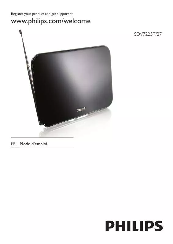 Mode d'emploi PHILIPS SDV7225T