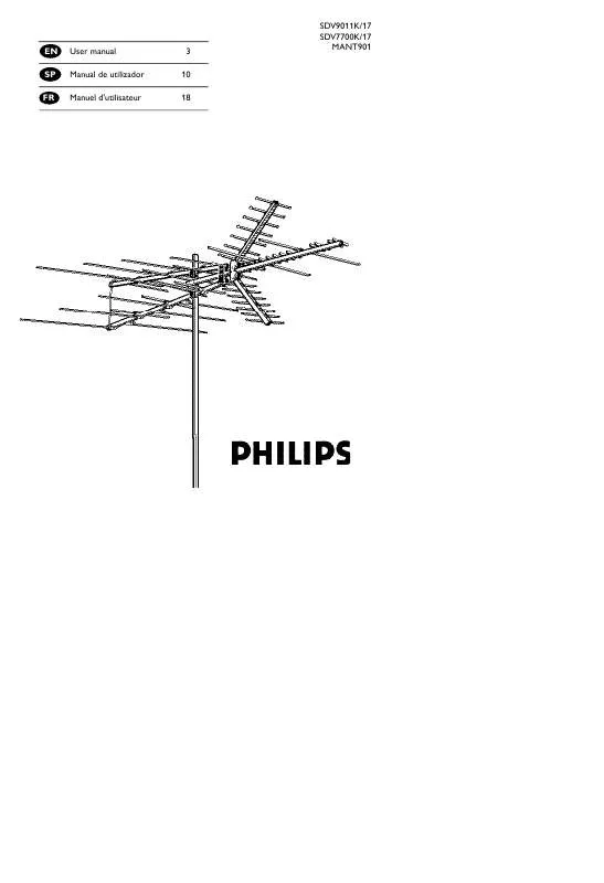 Mode d'emploi PHILIPS SDV7700K