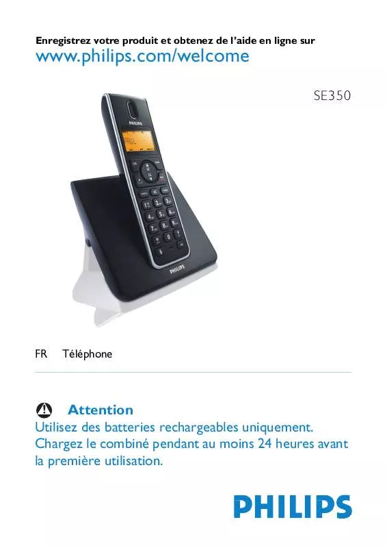 Mode d'emploi PHILIPS SE3502B