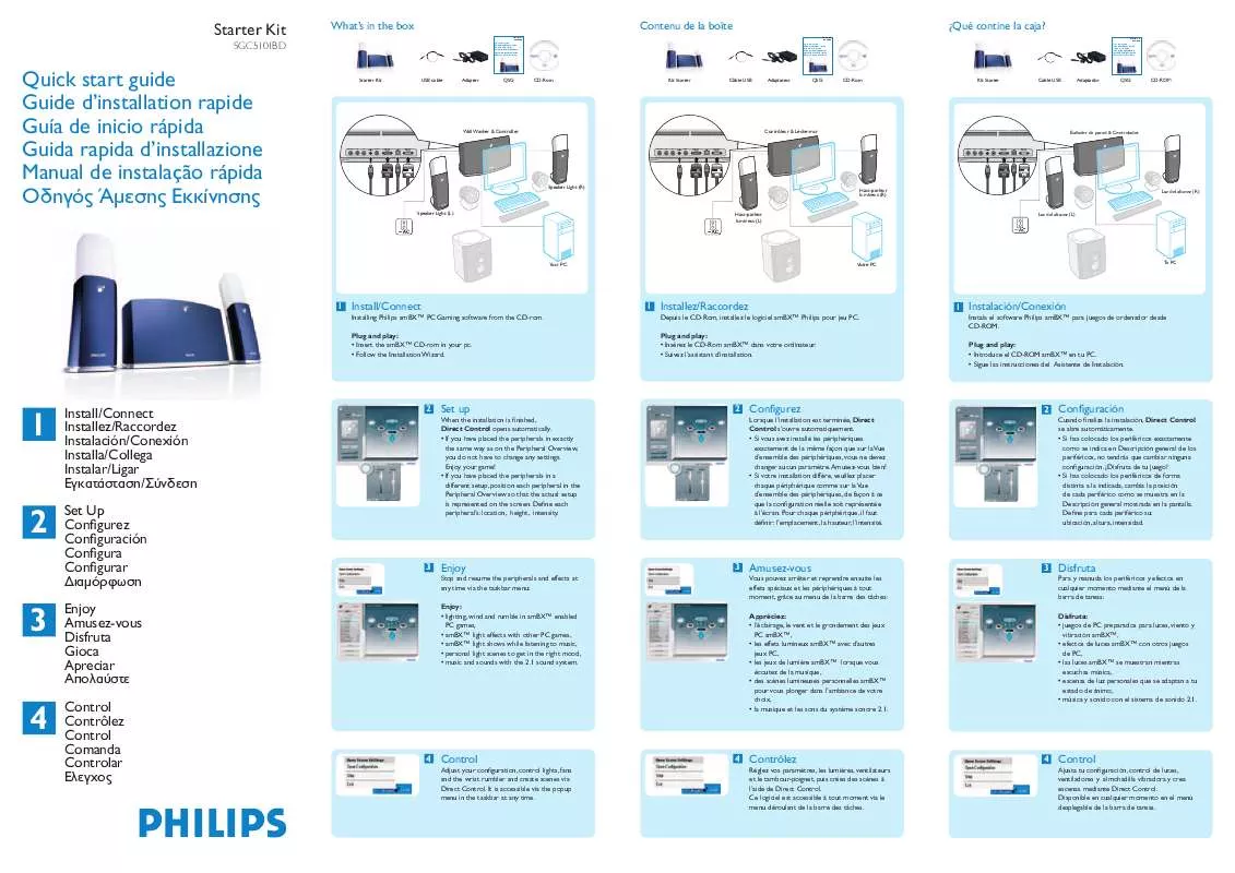 Mode d'emploi PHILIPS SGC5101BD