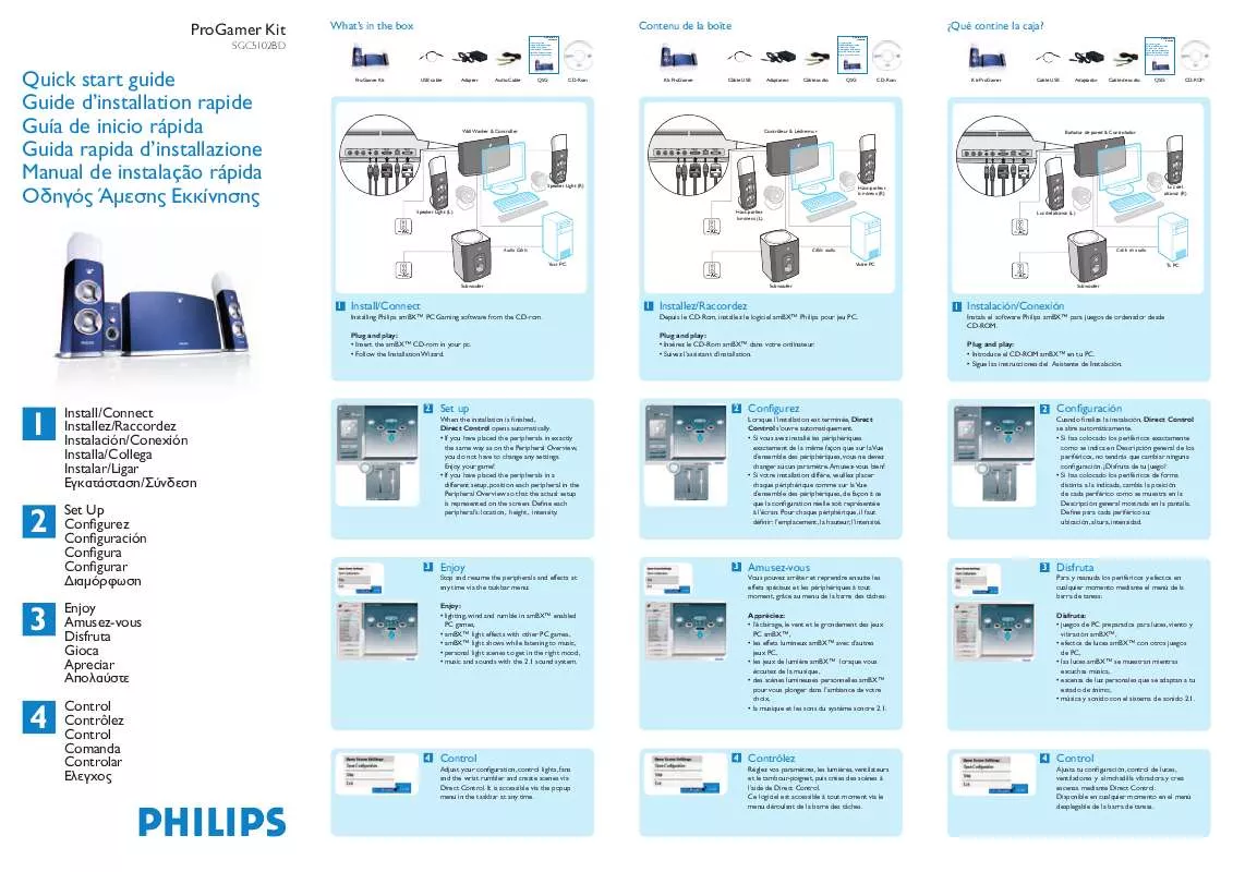 Mode d'emploi PHILIPS SGC5102BD