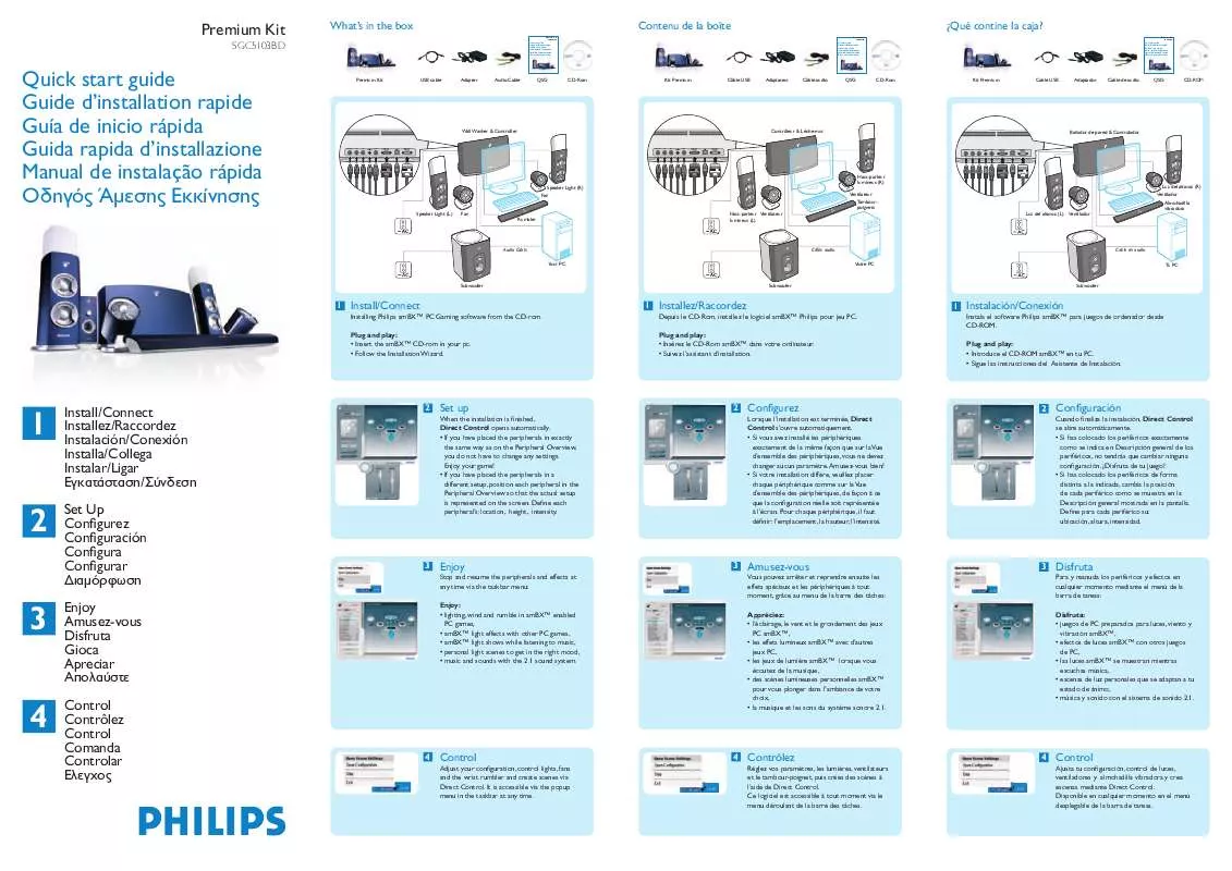 Mode d'emploi PHILIPS SGC5103BD