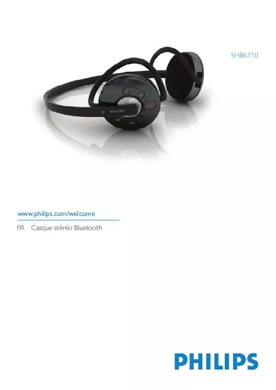 Mode d'emploi PHILIPS SHB6110