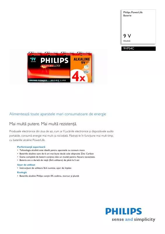 Mode d'emploi PHILIPS SHE-8005