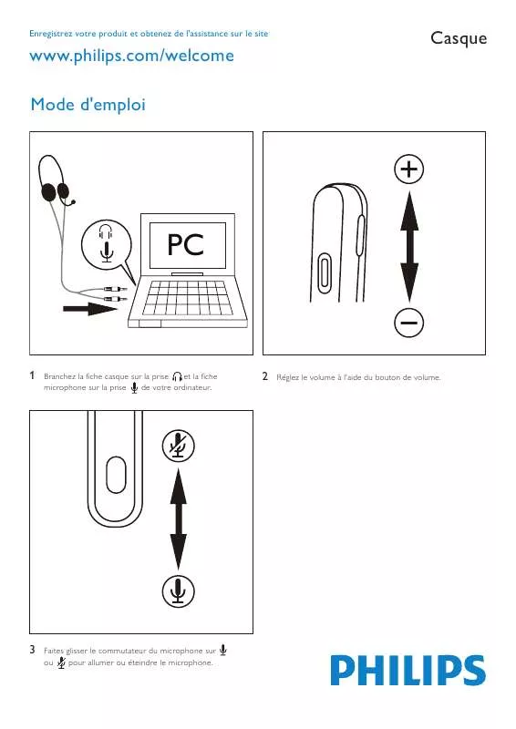 Mode d'emploi PHILIPS SHM7410U