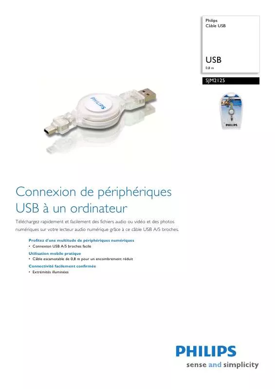 Mode d'emploi PHILIPS SJM2125