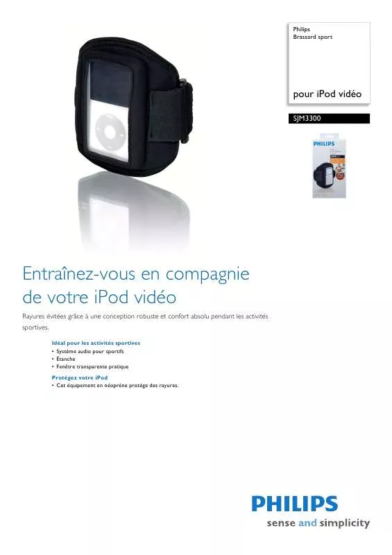 Mode d'emploi PHILIPS SJM3300